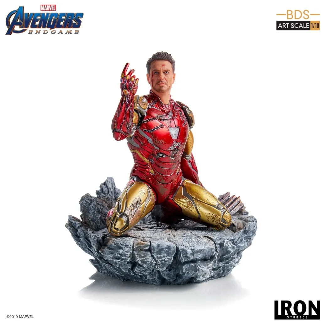 Avengers Endgame I am Iron Man BDS Art Scale Statue 15 cm