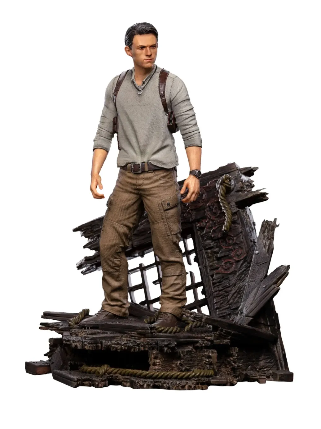 Uncharted Movie Deluxe Art Scale Statue 1/10 Nathan Drake 22 cm