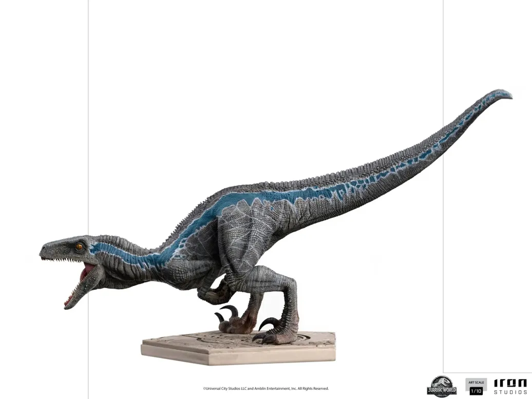 Jurassic World Fallen Kingdom Art Scale Statue 1/10 Blue 19 cm