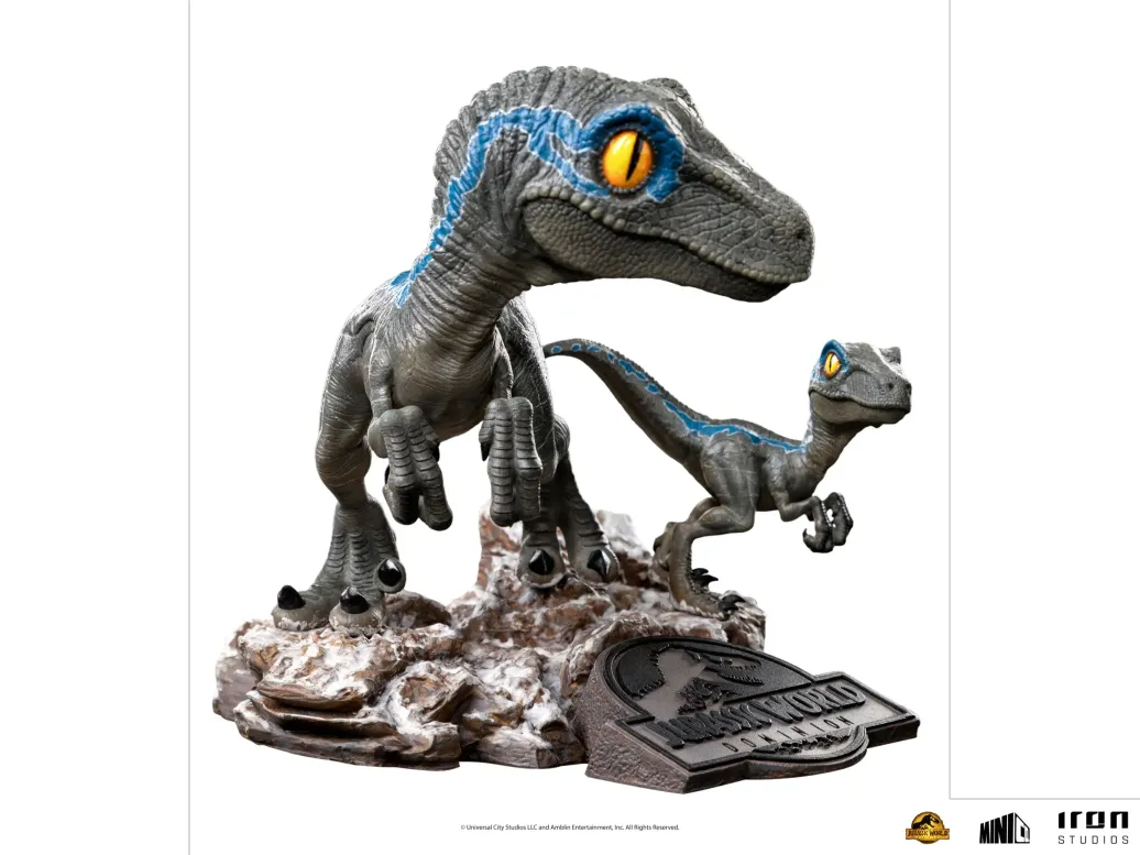 Jurassic World Ein neues Zeitalter Mini Co. PVC Figur Blue and Beta 13 cm