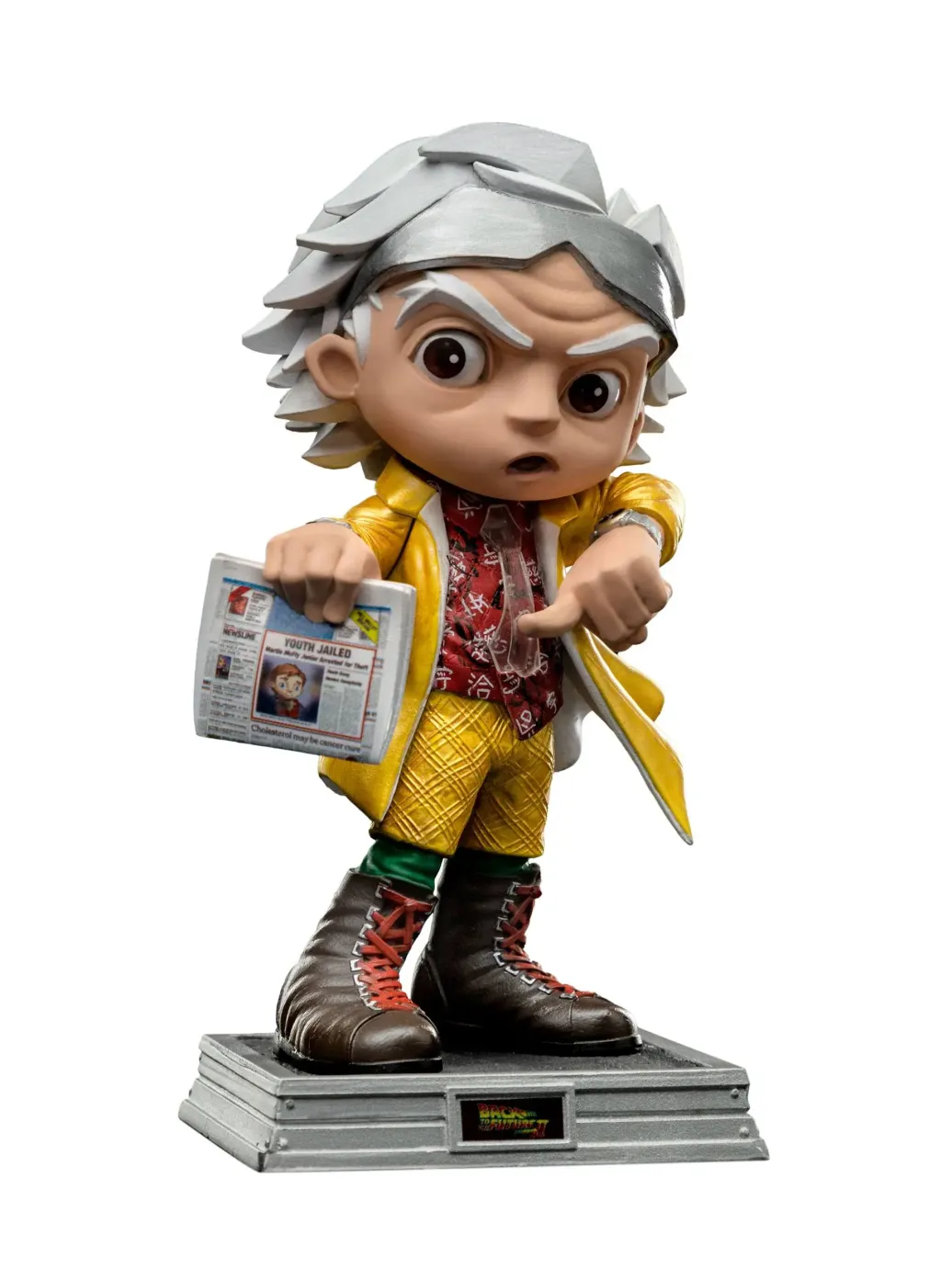 Zurück in die Zukunft II Mini Co. PVC Figur Doc Brown 15 cm