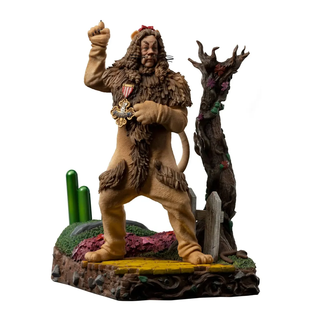 Der Zauberer von Oz Deluxe Art Scale Statue 1/10 Cowardly Lion 20 cm
