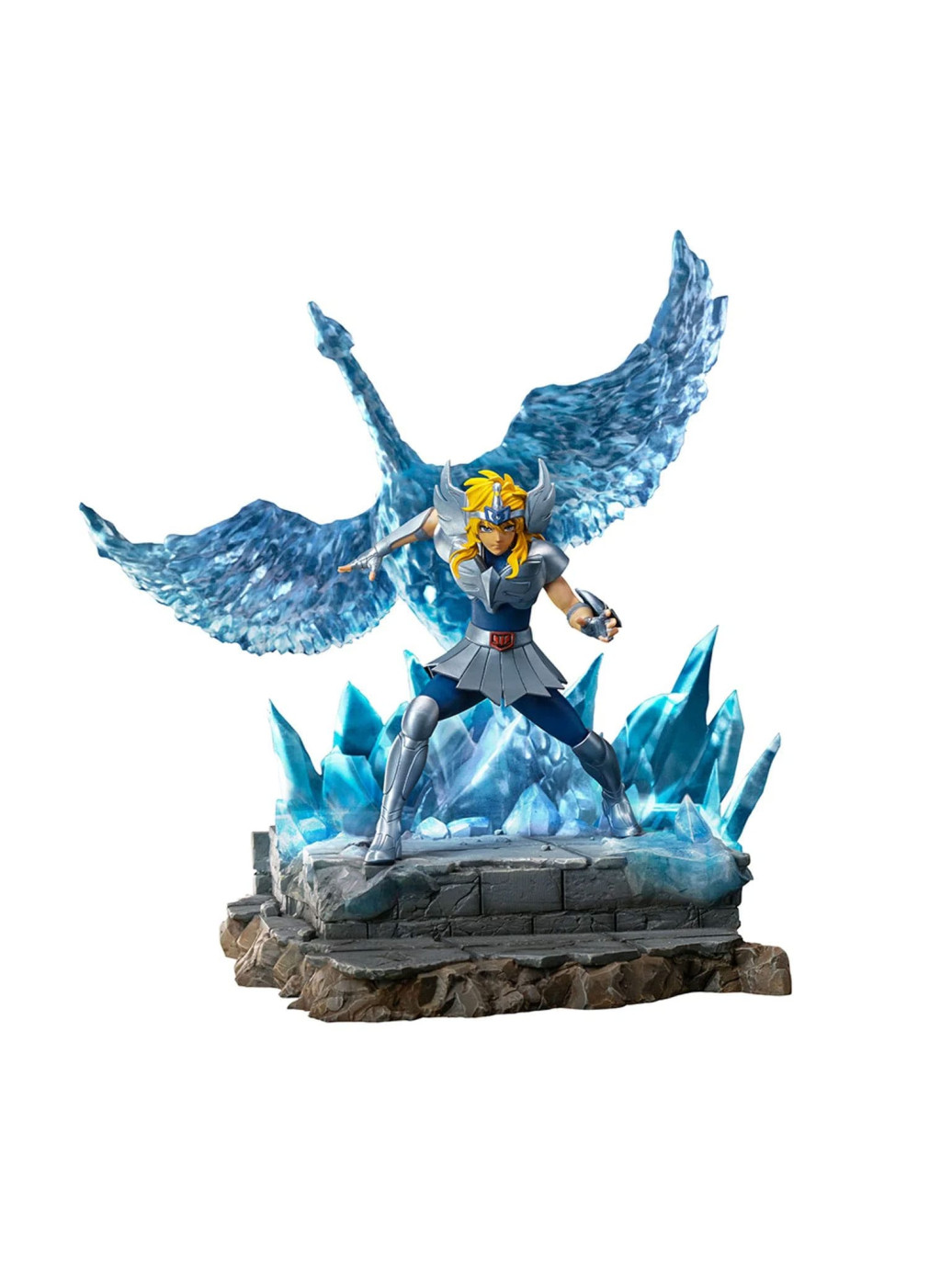 Saint Seiya Deluxe BDS Art Scale Statue 1/10 Cygnus Hyoga 27 cm