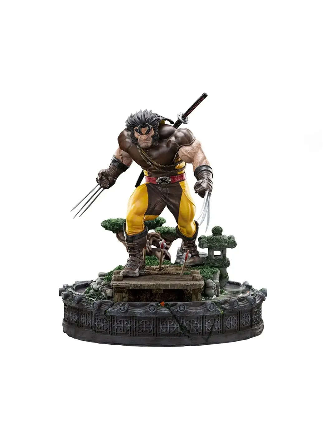 Marvel Art Scale Deluxe Statue 1/10 Wolverine Unleashed 20 cm
