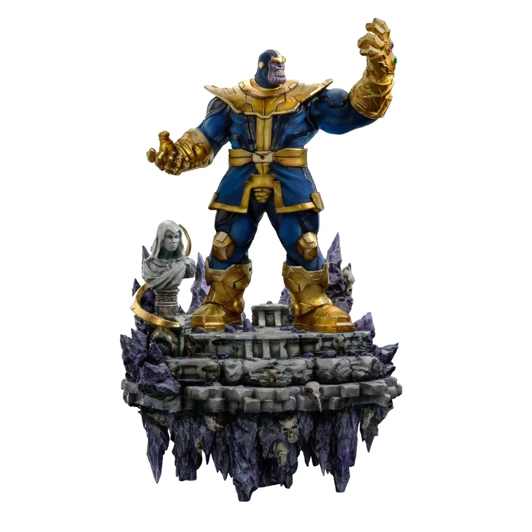 Marvel Deluxe BDS Art Scale Statue 1/10 Thanos Infinity Gaunlet Diorama 42 cm