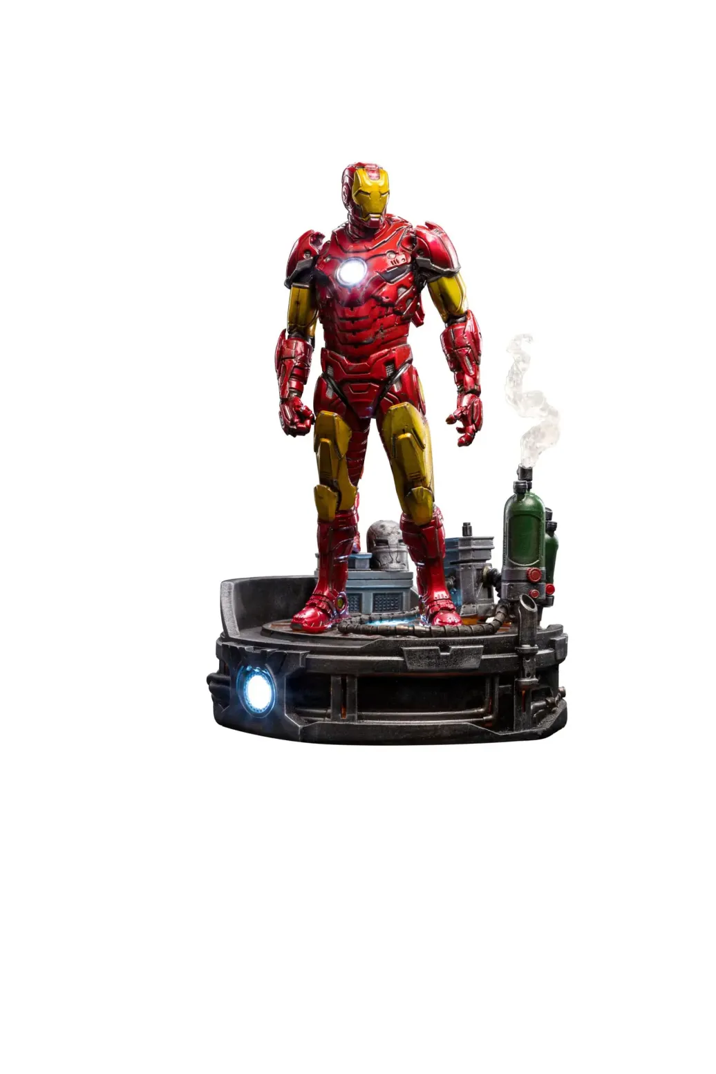 Marvel Deluxe Art Scale Statue 1/10 Iron Man Unleashed 23 cm