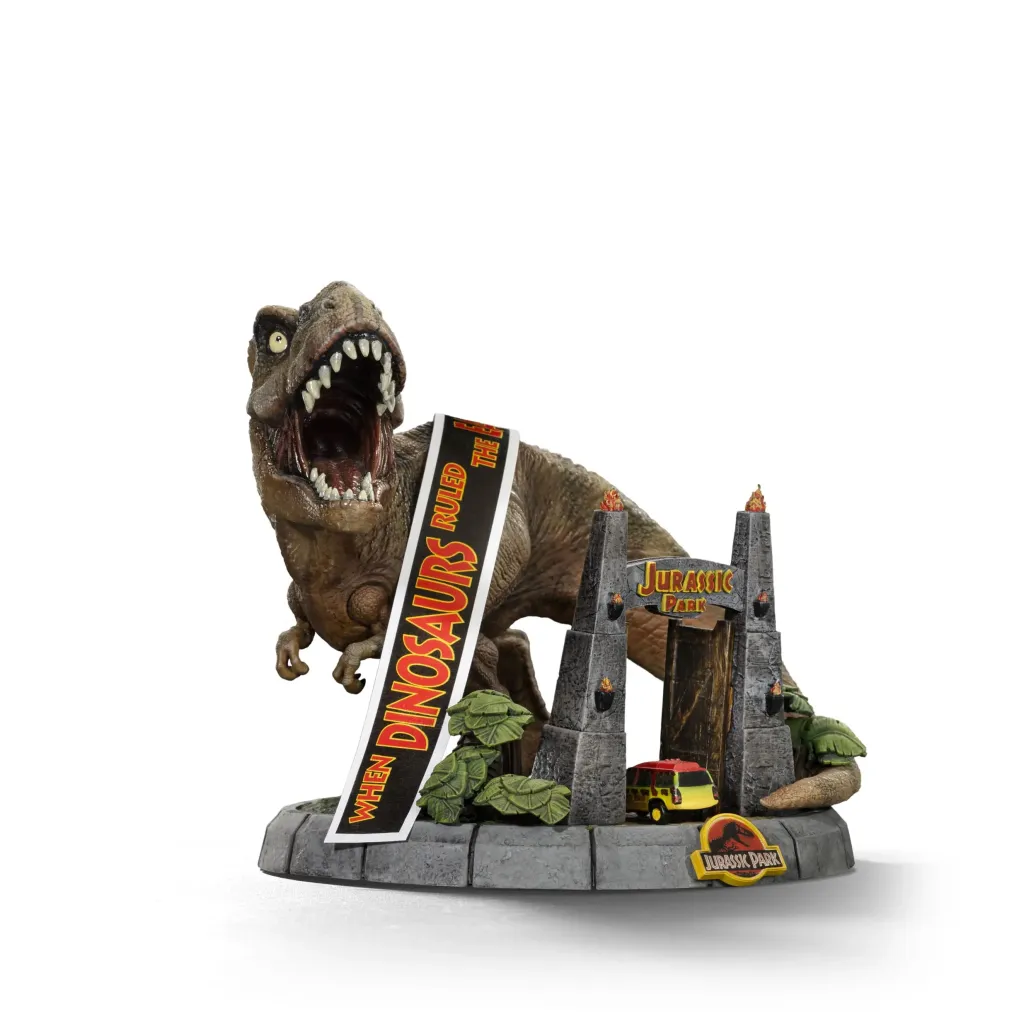 Jurassic Park Mini Co. PVC Figur T-Rex Illusion Deluxe 15 cm