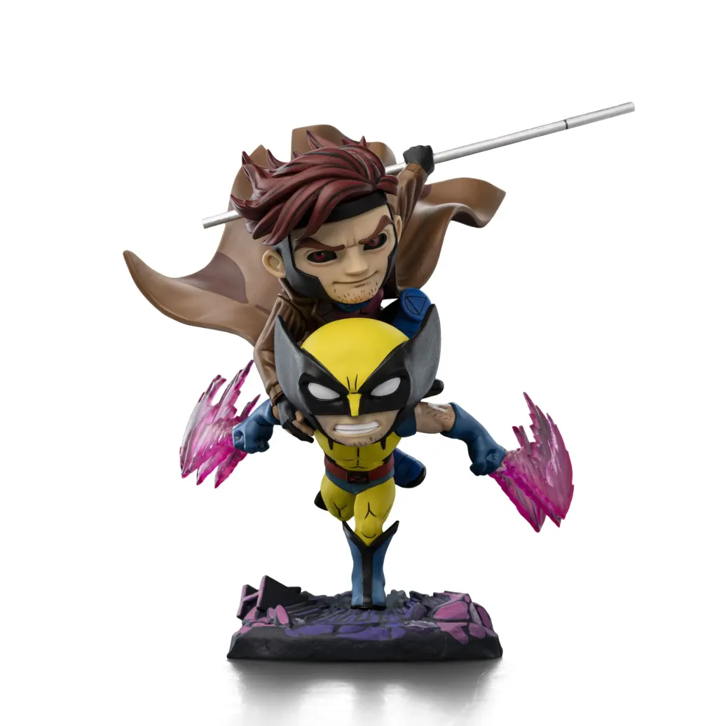 X-Men 97 Mini Co. PVC Figur Gambit and Wolverine 23 cm