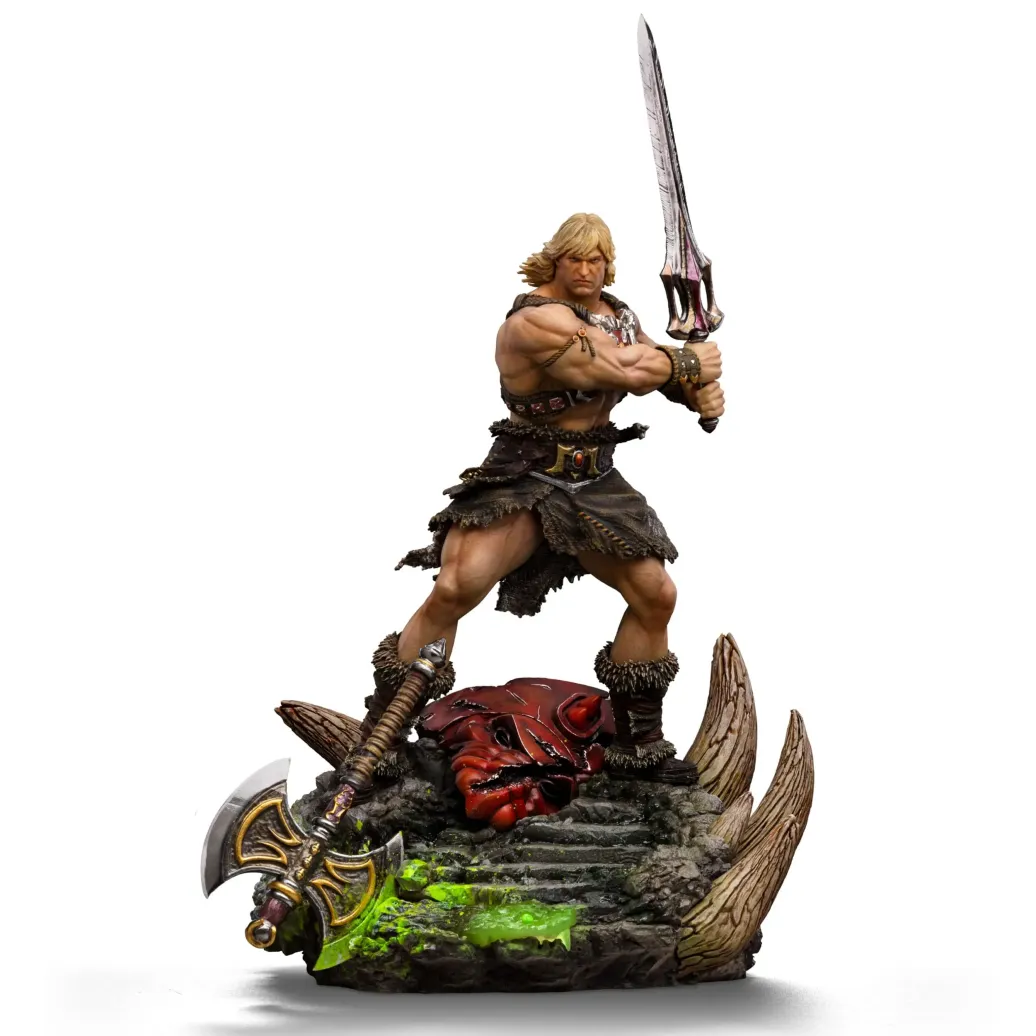 Masters of the Universe Deluxe Art Scale Statue 1/10 He-Man Unleashed 34 cm