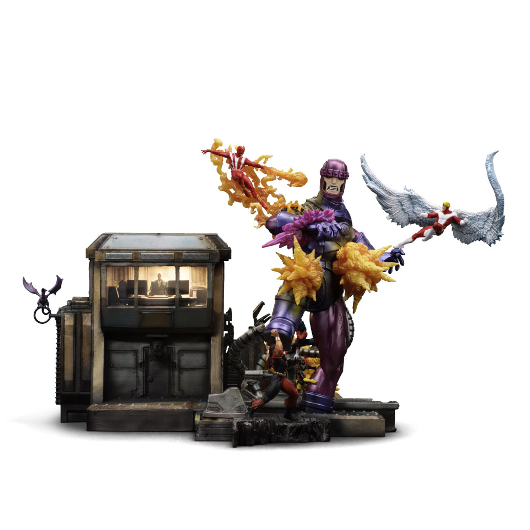 Marvel Demi Art Scale Statue 1/20 X-Men Danger Room Diorama B 43 cm