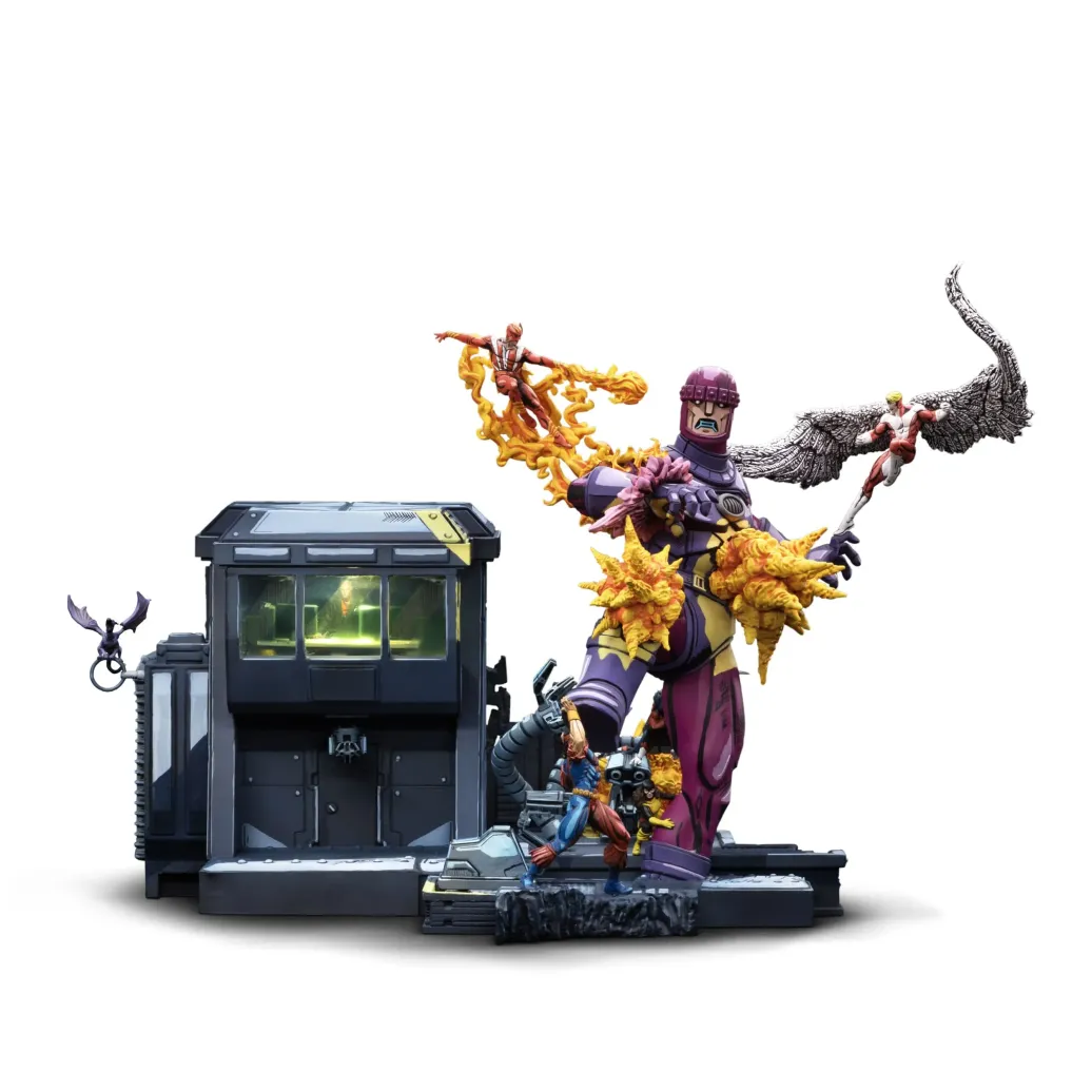 Marvel Demi Art Scale Statue 1/20 X-Men Danger Room Diorama B (Comic Version) 43 cm