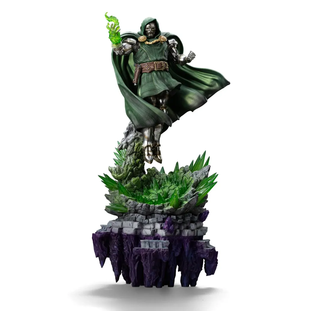 The Infinity Gauntlet Marvel Legends Diorama Art Scale Statue 1/10 Doctor Doom Deluxe Edition 42 cm