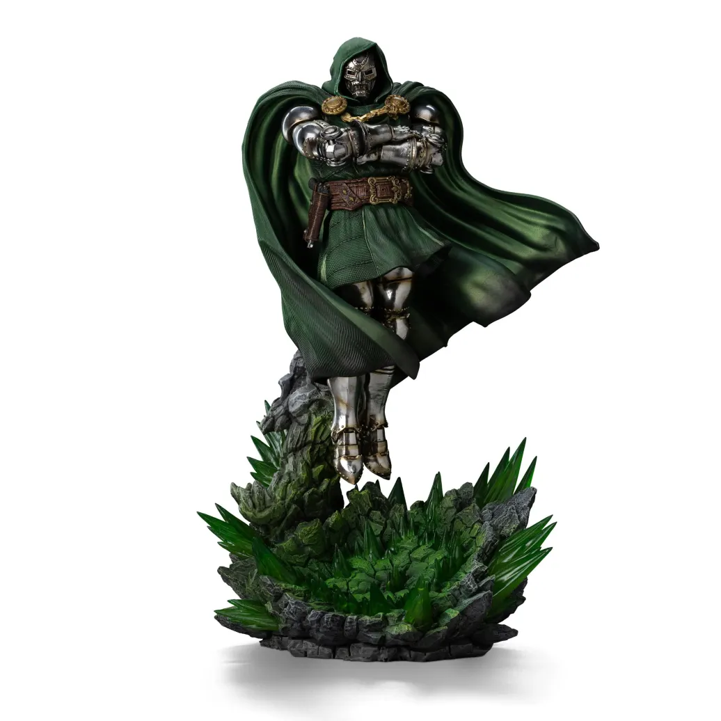 The Infinity Gauntlet Marvel Legends Diorama Art Scale Statue 1/10 Doctor Doom 30 cm