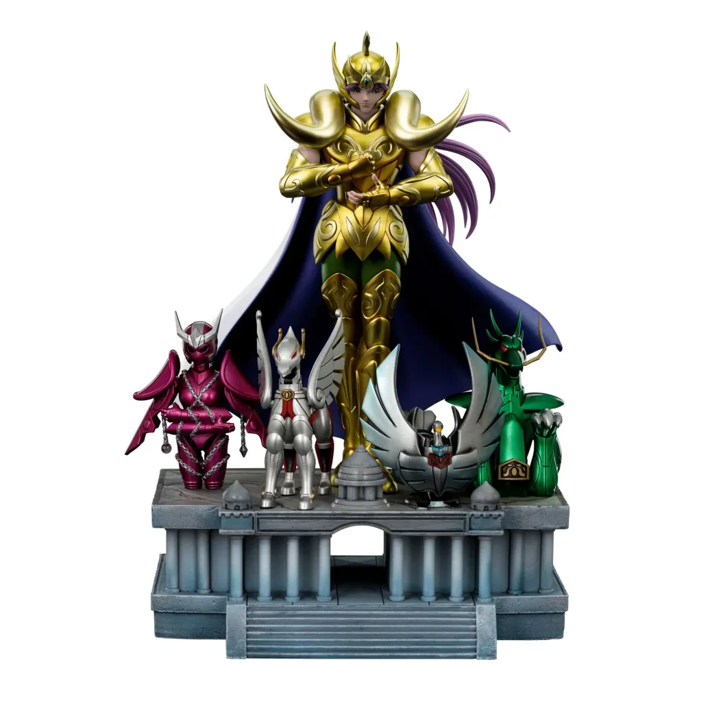 Saint Seiya Art Scale Statue 1/10 Aries Mu Deluxe 27 cm