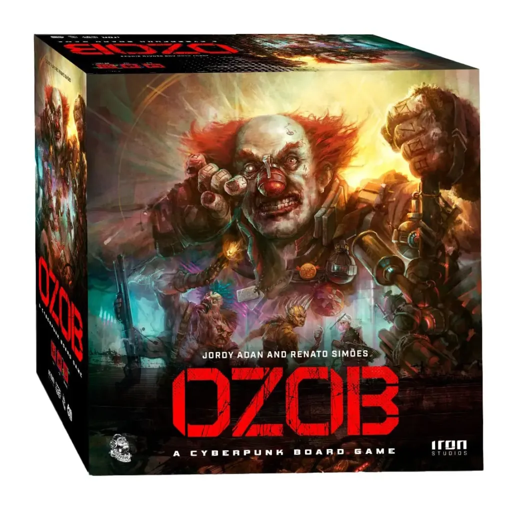 Ozob: A Cyberpunk Board Game - Kooperatives Brettspiel (EN)