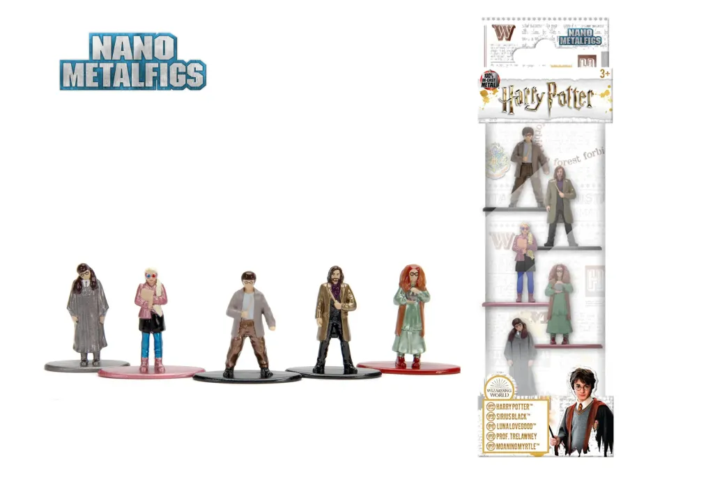 Harry Potter Nano Metalfigs Diecast Minifiguren 5-er Pack Wave 3B 4 cm