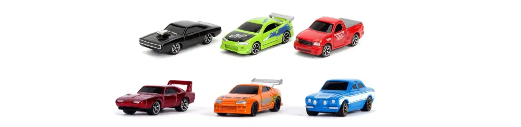 Fast & Furious Nano Hollywood Cars Diecast Miniautos Display (24)