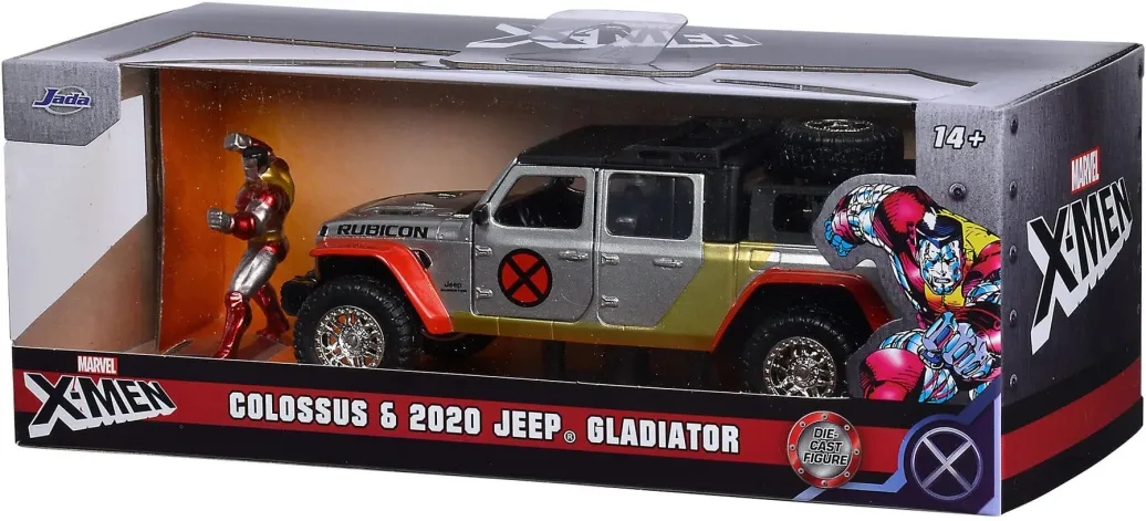 Marvel Diecast Modelle 1/32 X-Men Jeep Gladiator Display (6)