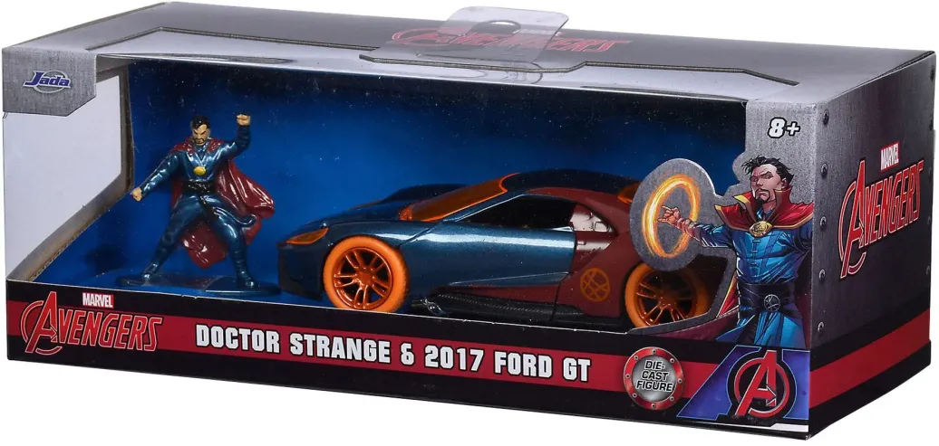 Marvel Diecast Modelle 1/32 Doctor Strange Ford GT Display (6)