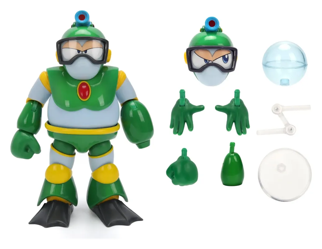 Mega Man Actionfigur Bubble Man 11 cm