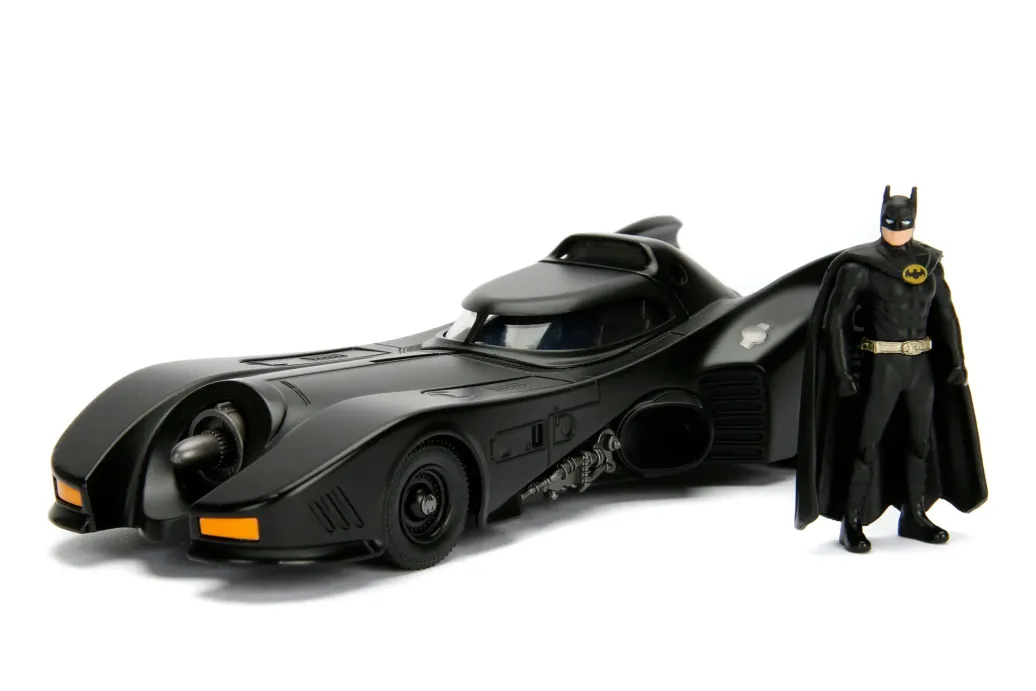 1989 Batmobil mit Batman Figur Build N' Collect Diecast Kit