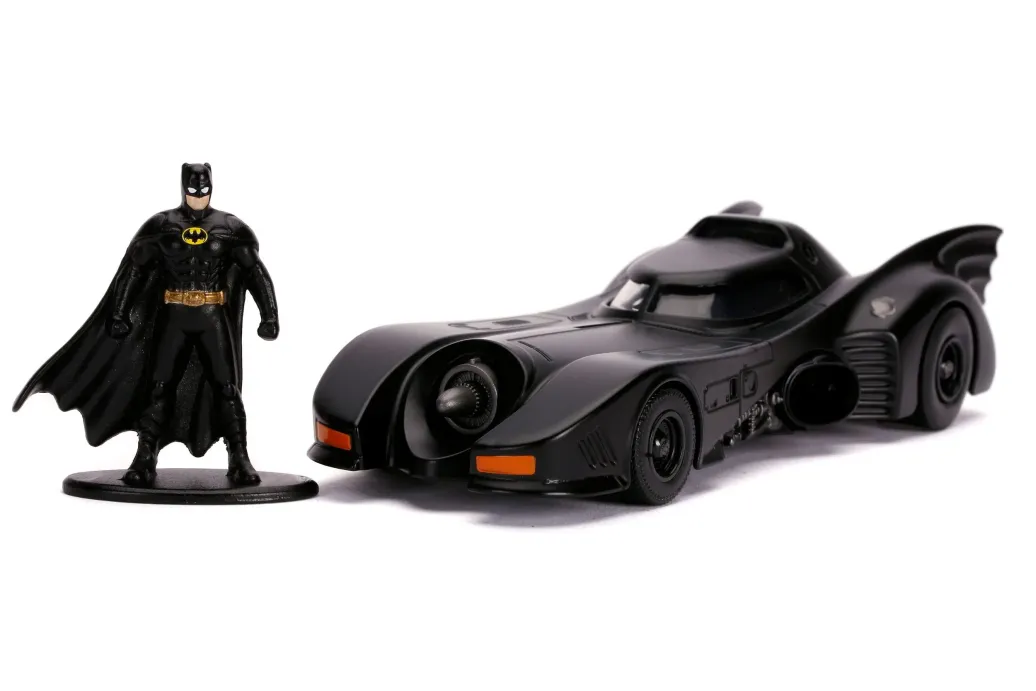Batman 1989 Hollywood Rides Diecast Modell 1/32 1989 Batmobil mit Figur