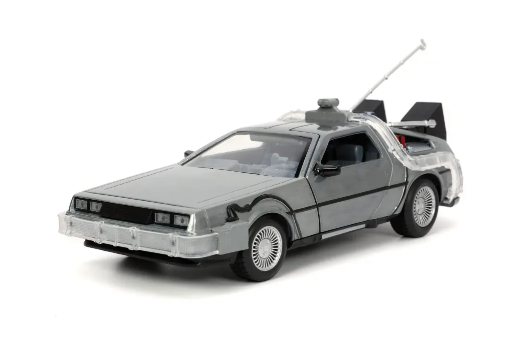 Back to the Future Hollywood Rides Diecast Modell 1/24 Back to the Future 1 Time Machine