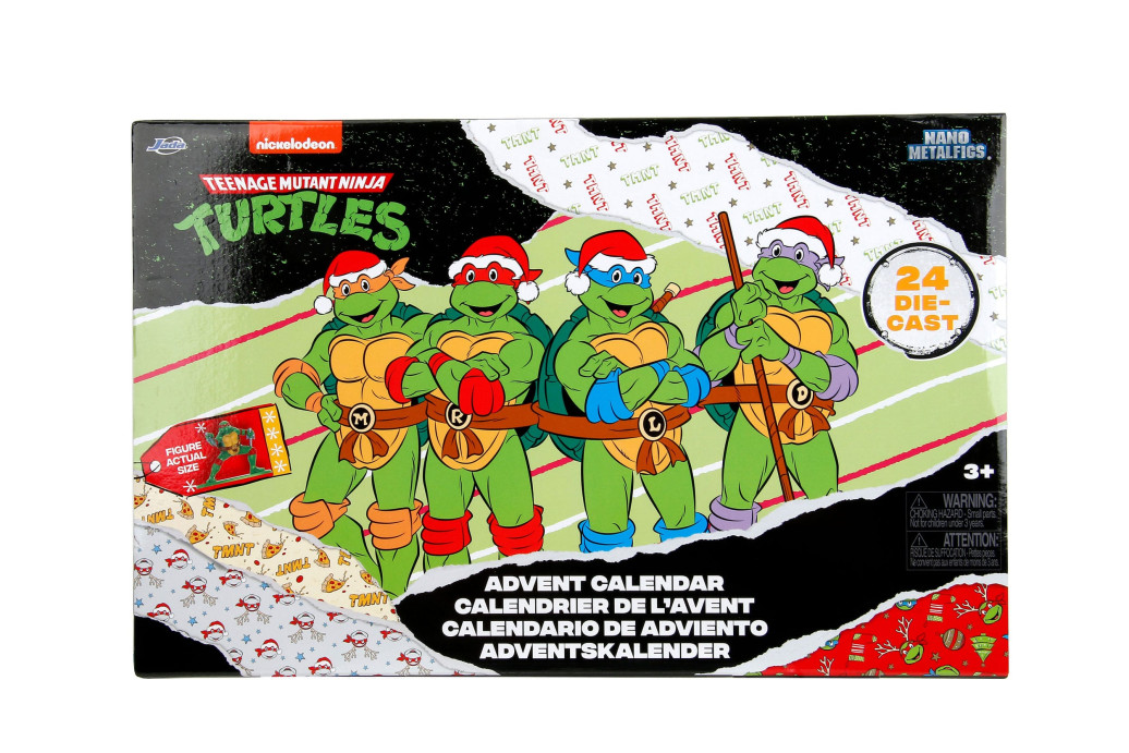 Teenage Mutant Ninja Turtles Diecast Minifiguren Adventskalender Holiday 2024