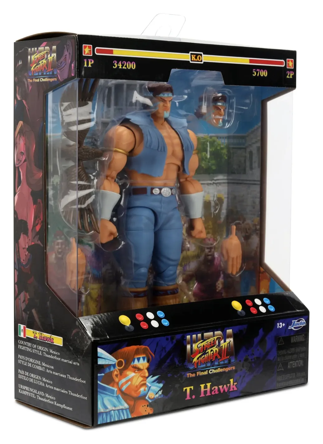 Ultra Street Fighter II: The Final Challengers Actionfigur 1/12 T. Hawk 20 cm 