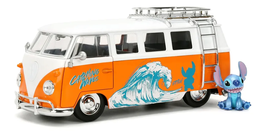 Lilo & Stitch Diecast Modell 1/24 1961 VW Bus Stitch