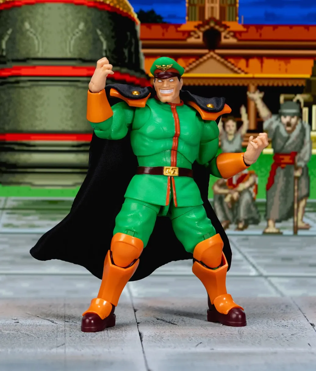 Ultra Street Fighter II: The Final Challengers Actionfigur 1/12 M. Bison Deluxe 15 cm 