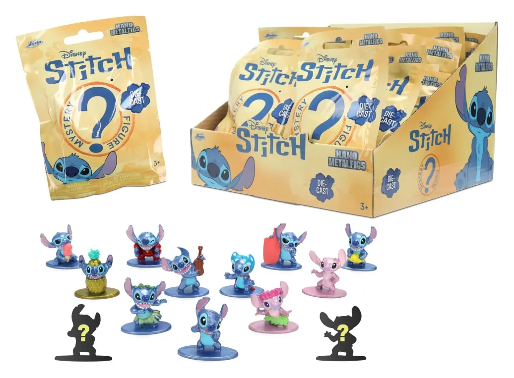 Lilo & Stitch Nanofigs Minifiguren Stitch Blind Box Display (24)
