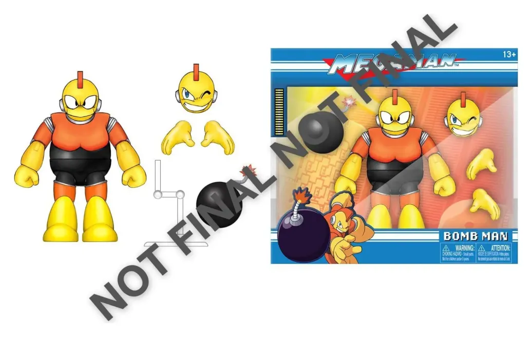 Mega Man Actionfigur Bomb Man 13 cm