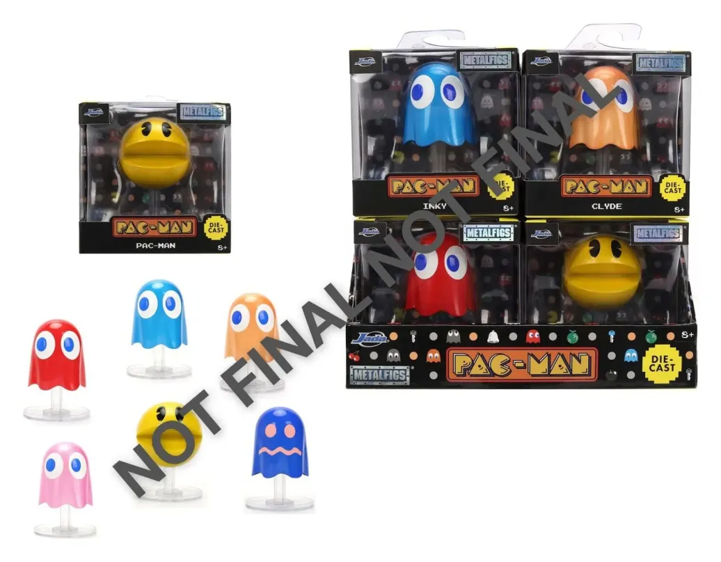 Pac-Man Minifiguren Wave 1 6 cm Display (12)