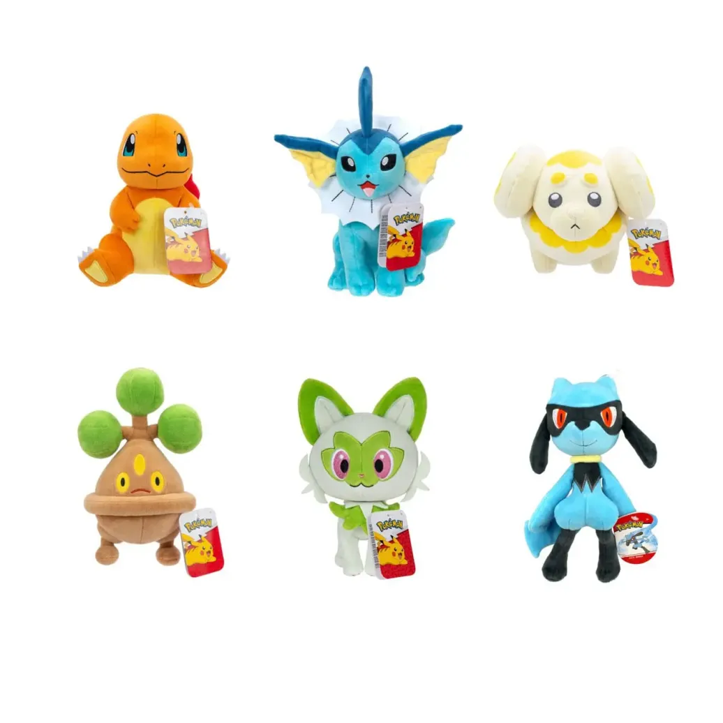 Pokémon Plüschfiguren Series 2 20 cm Sortiment (6)