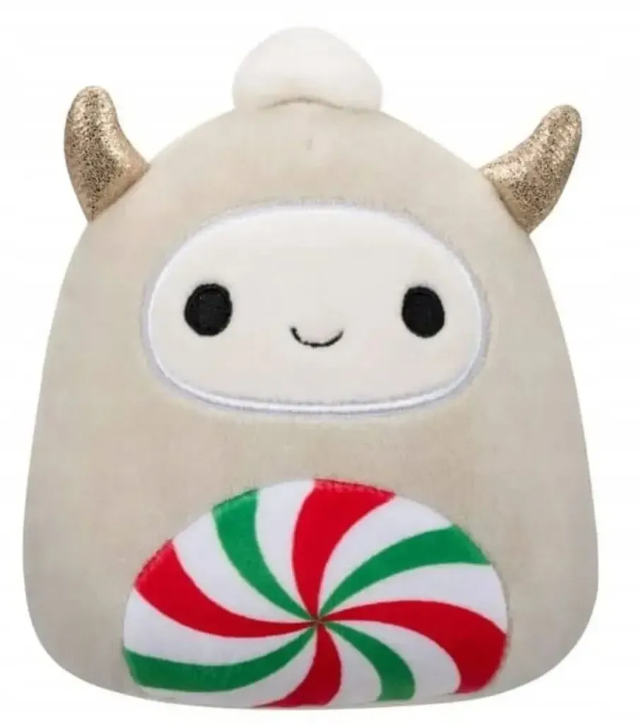 Squishmallows Plüschfigur Christmas Nissa the Yeti with Peppermint 20 cm