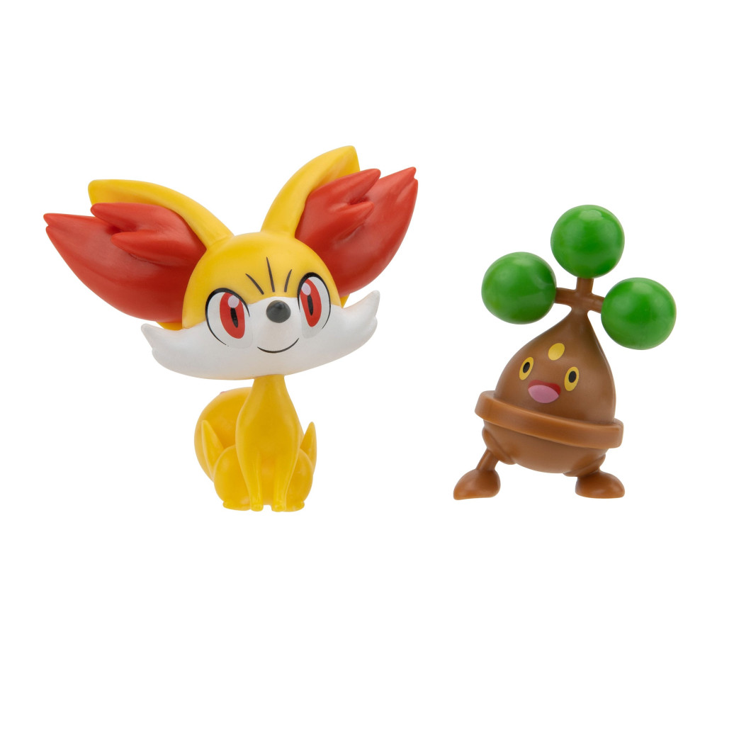 Pokémon Battle Figure First Partner Set Figuren 2er-Pack Fynx, Mobai 5 cm