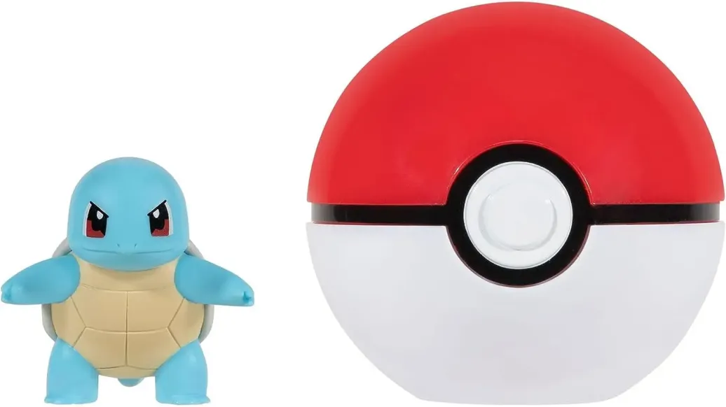 Pokémon Clip'n'Go Poké Balls Shiggy & Pokéball