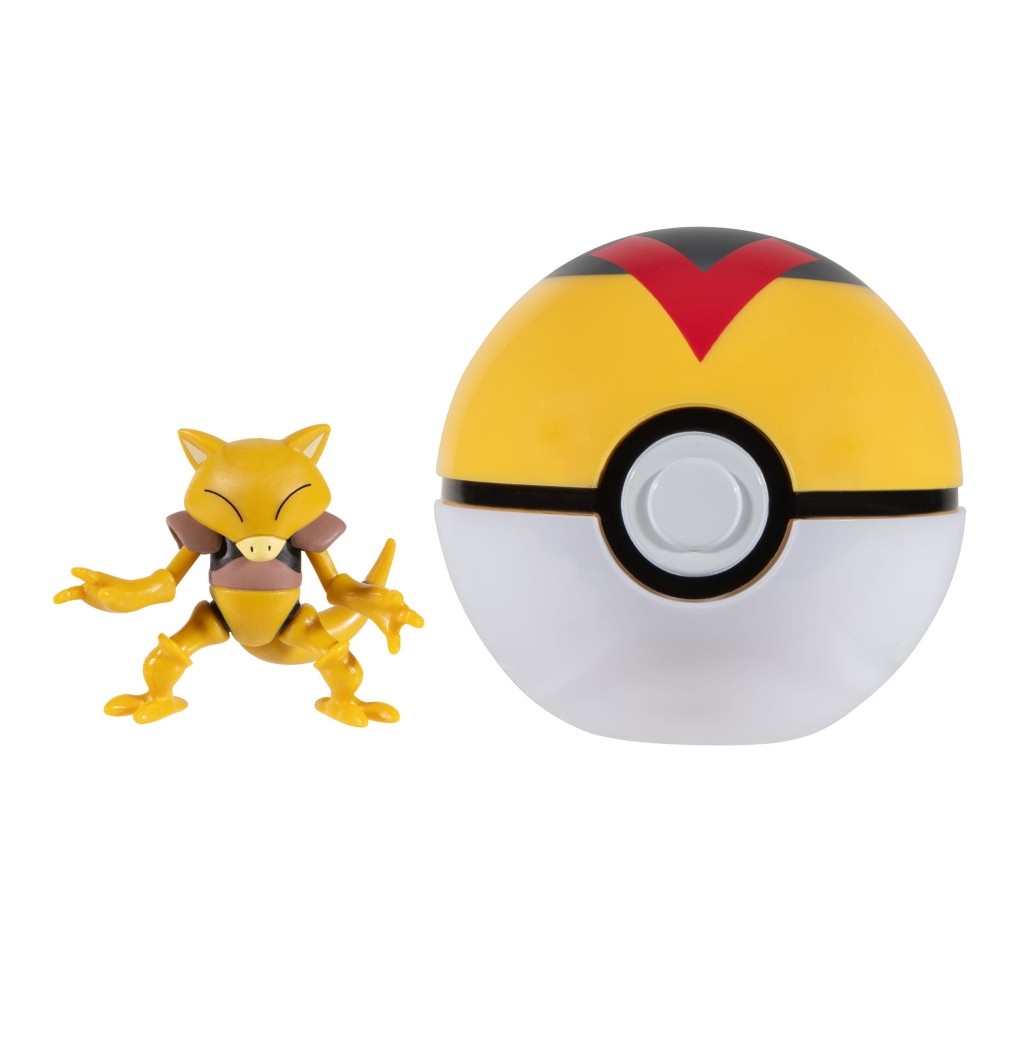 Pokémon Clip'n'Go Poké Balls Abra & Levelball