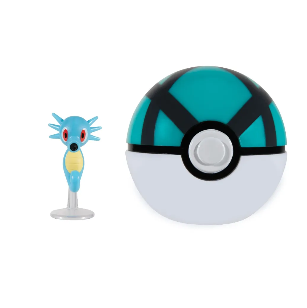 Pokémon Clip'n'Go Poké Balls Seeper & Netzball