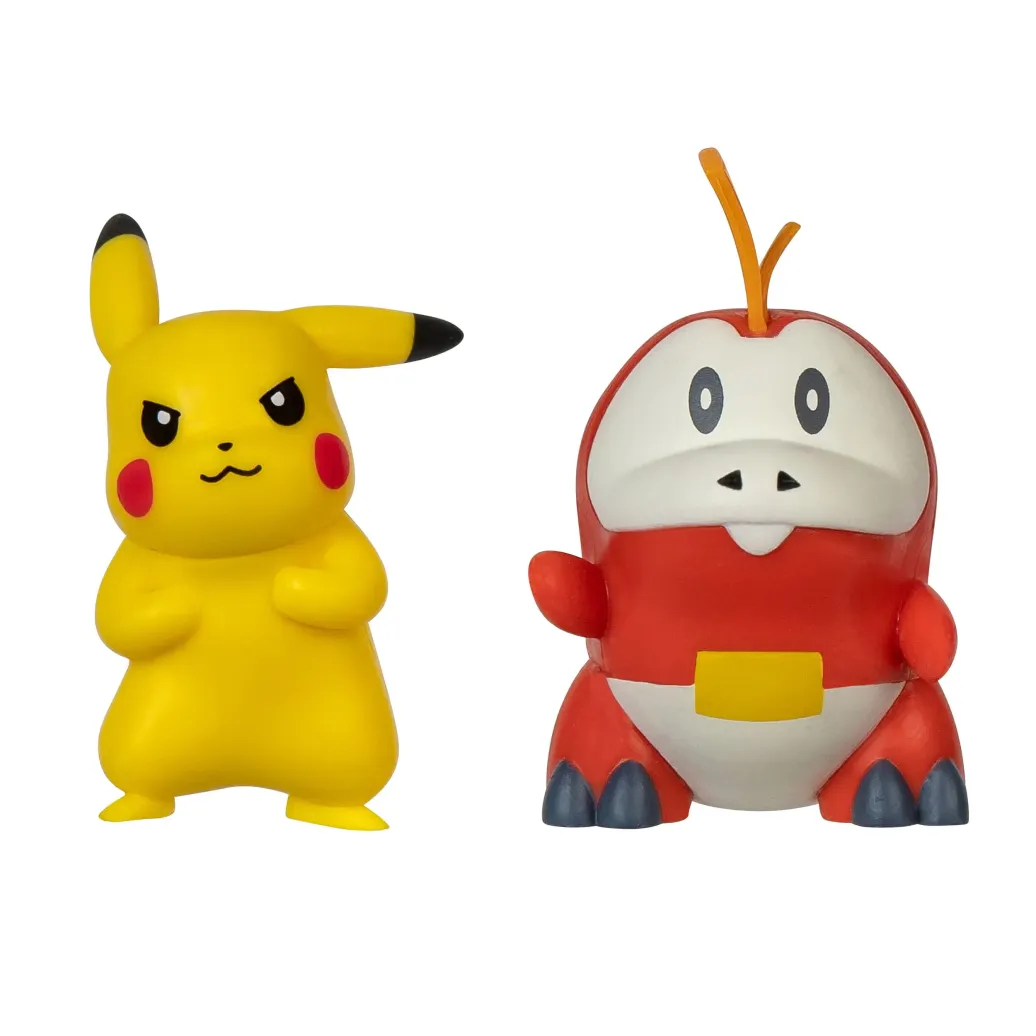 Pokémon Gen IX Battle Figure Pack Minifiguren 2er-Pack Pikachu & Krokel 5 cm