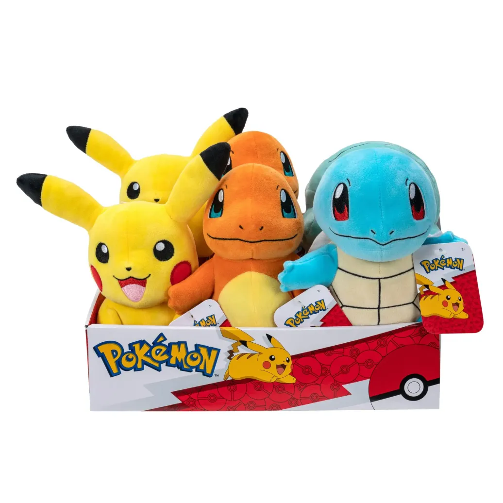 Pokémon Plüschfiguren Kanto 20 cm Sortiment (6)