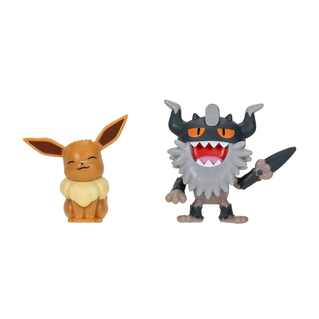 Pokémon Battle Figure Set Figuren 2er-Pack Mauzinger & Evoli #2