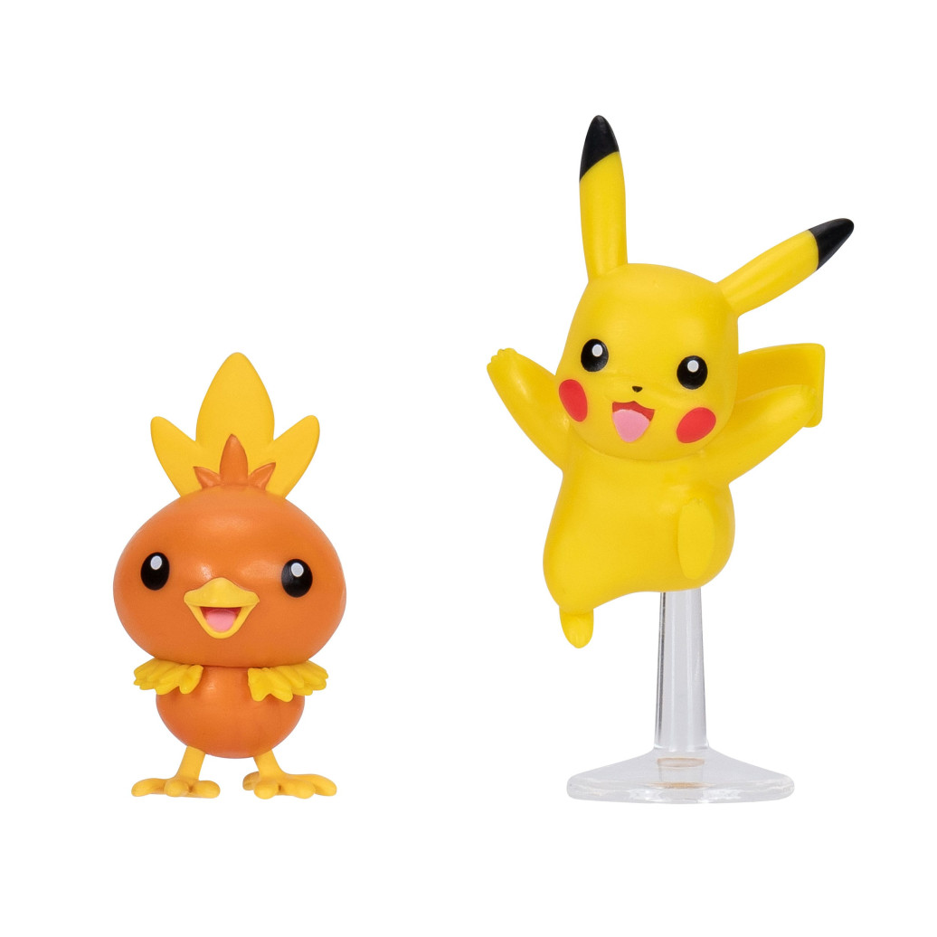 Pokémon First Partner Battle Figure Set Figuren 2er-Pack Flemmli & Pikachu #10