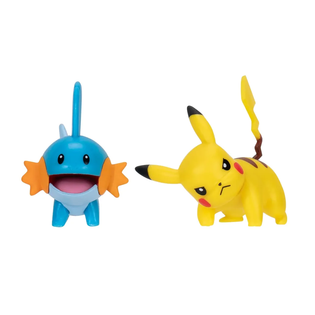 Pokémon First Partner Battle Figure Set Figuren 2er-Pack Hydropi & Pikachu #4