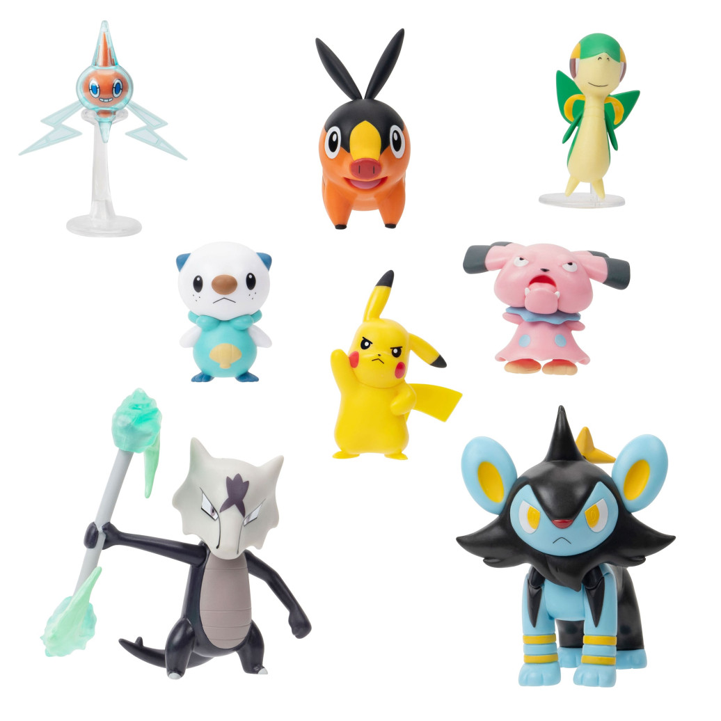 Pokémon Battle Figure Set Figuren 8er-Pack