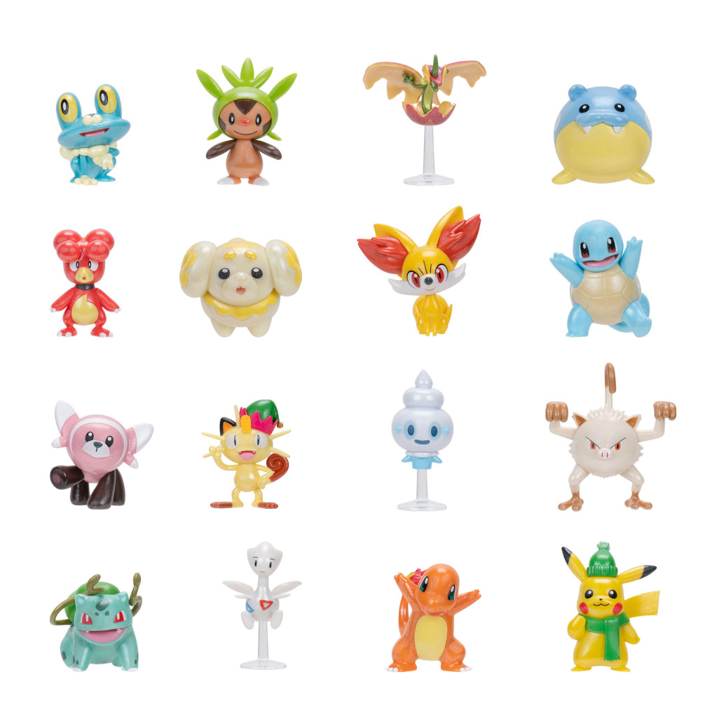 Pokémon Battle Figures Adventskalender Holiday 2024 *Version DE/FR/NL*