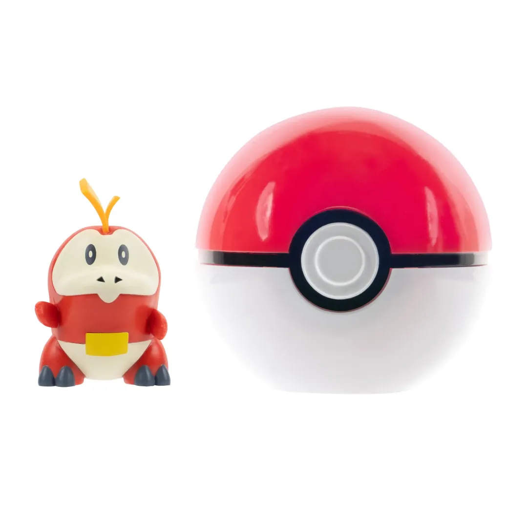 Pokémon Clip'n'Go Poké Balls Krokel with Pokéball