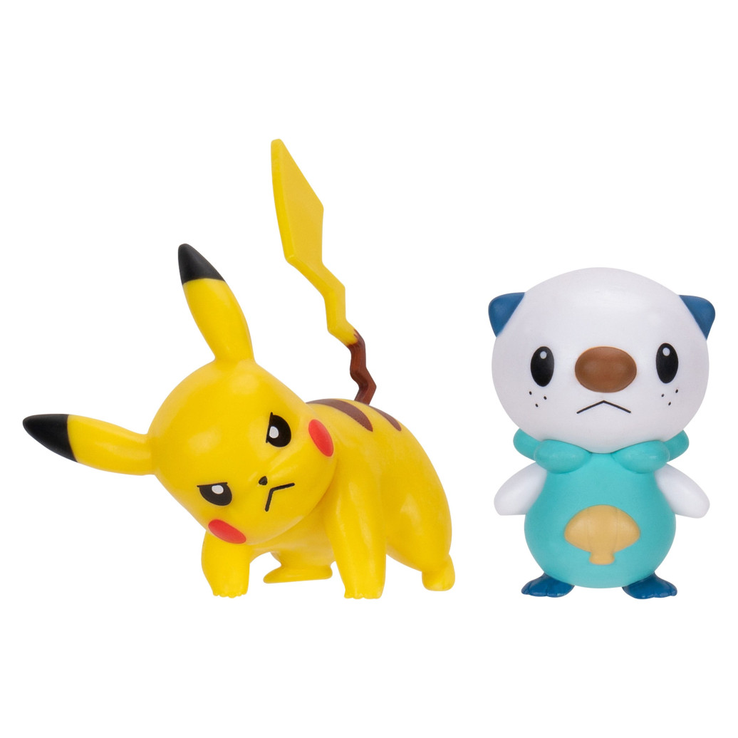 Pokémon Figuren 2er-Pack Ottaro & Pikachu 8 cm 