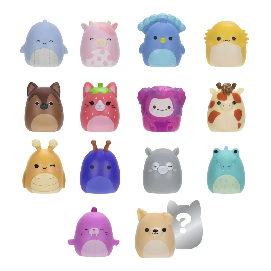 Squishmallows Squish-a-longs Minifiguren 14er Pack Set Series 2 Style 2 2,5 cm 